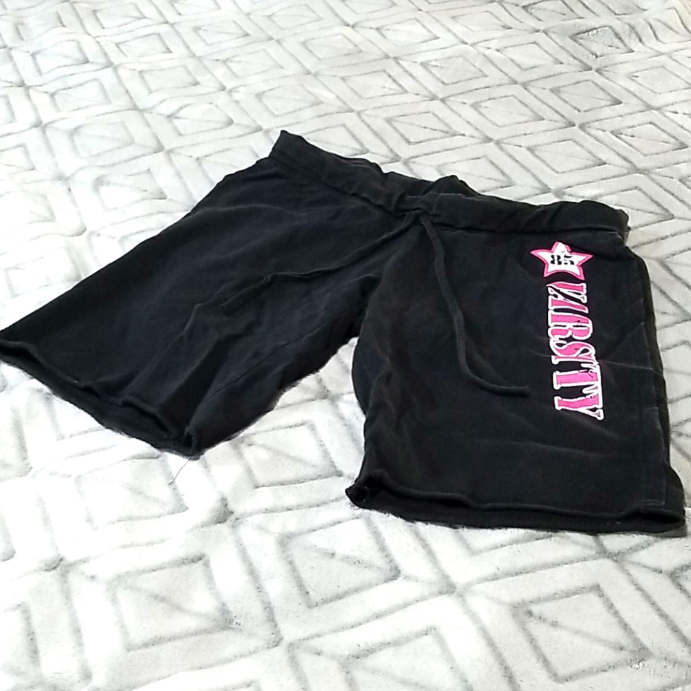 Girls bermuda style shorts (size large)